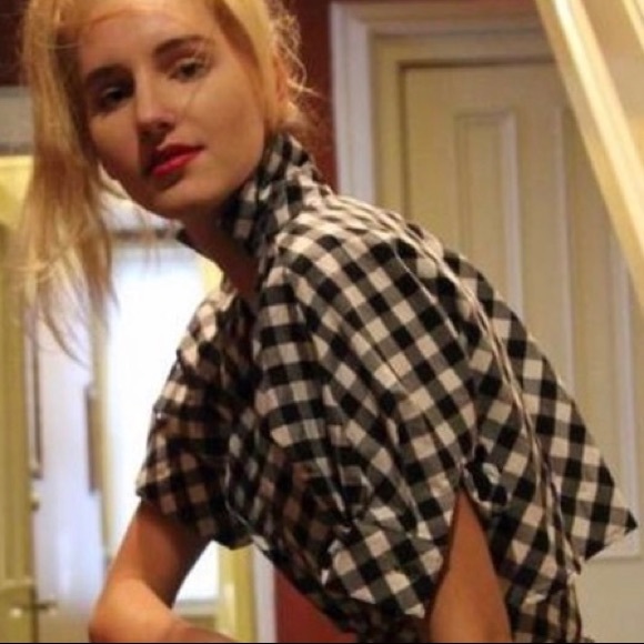 HABITUAL Gingham Wrap Midi DRess - Picture 8 of 8